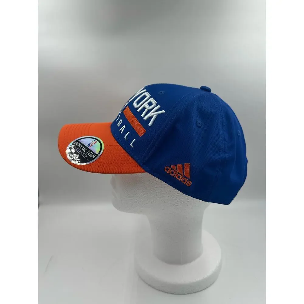 New York Knicks Adidas NBA Adjustable 2Tone Slouch Cap Basketball Hat